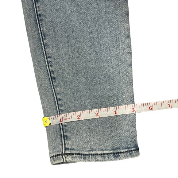 AERO Women's High Waisted Jegging Size 4 Classic Light Wash Soft Stretch Denim - Picture 13 of 16